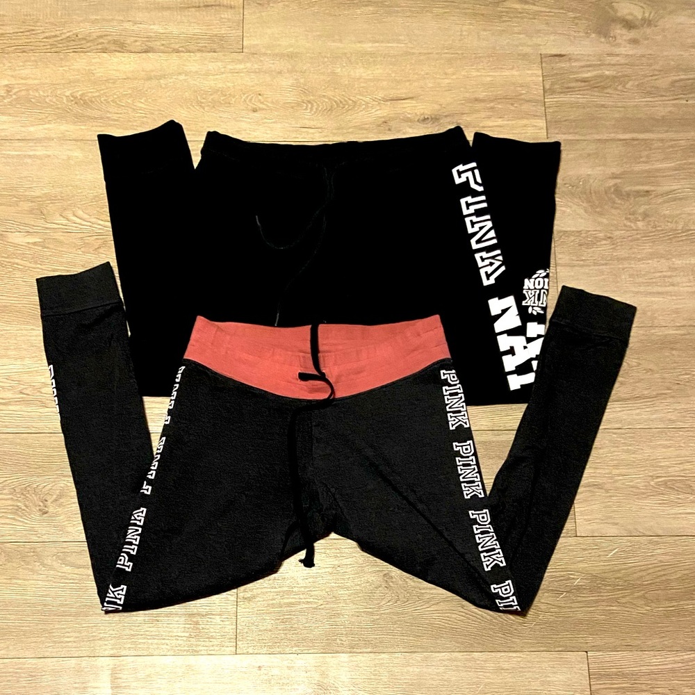Victoria Secret Pink yoga pants both size M